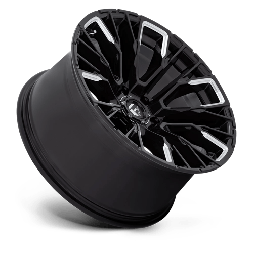 Fuel Offroad D849 REBAR Gloss Black Milled 22x9.5 0 6x135mm 87.1mm