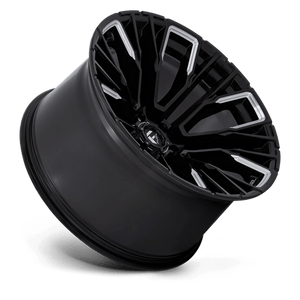 Fuel Offroad D849 REBAR Gloss Black Milled 22x12 -44 6x135mm 87.1mm - Wheelwiz