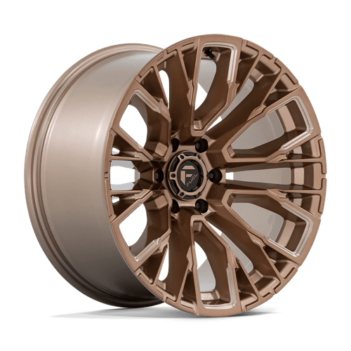 Fuel Offroad D850 REBAR Platinum Bronze Milled 17x9 +1 6x135mm 87.1mm - Wheelwiz