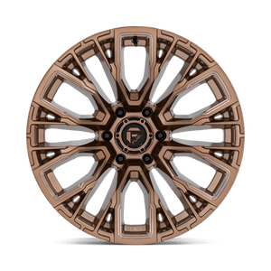 Fuel Offroad D850 REBAR Platinum Bronze Milled 20x9 +20 6x135mm 87.1mm - Wheelwiz