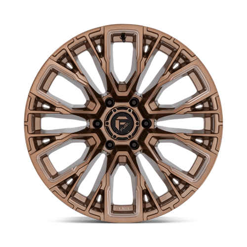 Fuel Offroad D850 REBAR Platinum Bronze Milled 20x9 +1 6x139.7mm 106.1mm