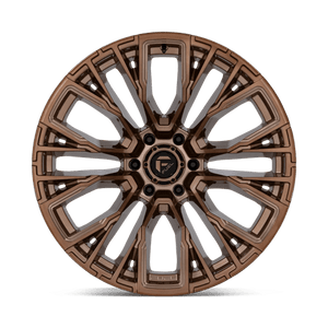 Fuel Offroad D850 REBAR Platinum Bronze Milled 22x12 -44 6x135mm 87.1mm - Wheelwiz