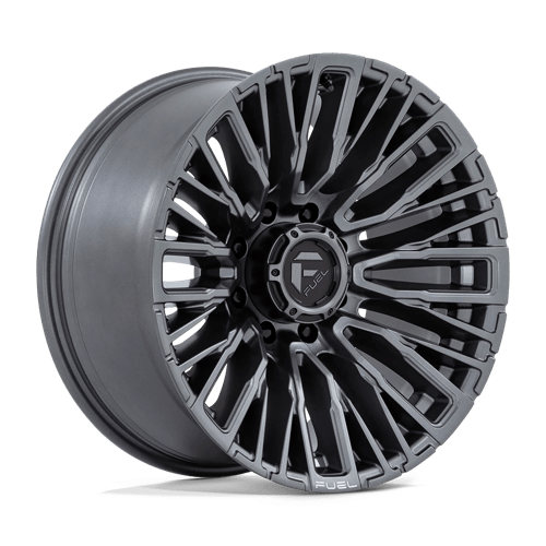 Fuel Offroad D848 REBAR Matte Gunmetal 20x10 -18 8x170mm 125.1mm - Wheelwiz
