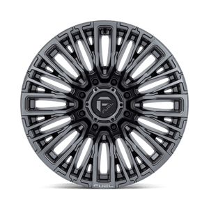 Fuel Offroad D848 REBAR Matte Gunmetal 20x10 -18 8x180mm 124.2mm - Wheelwiz