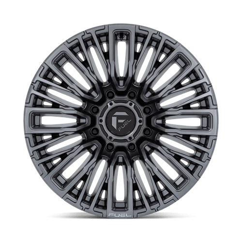 Fuel Offroad D848 REBAR Matte Gunmetal 20x10 -18 8x165.1mm 125.1mm - Wheelwiz