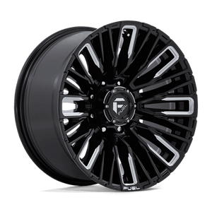 Fuel Offroad D849 REBAR Gloss Black Milled 20x10 -18 8x170mm 125.1mm - Wheelwiz