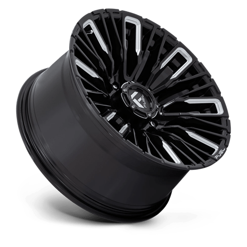 Fuel Offroad D849 REBAR Gloss Black Milled 20x10 -18 8x170mm 125.1mm - Wheelwiz