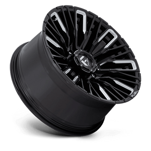 Fuel Offroad D849 REBAR Gloss Black Milled 20x10 -18 8x180mm 124.2mm - Wheelwiz