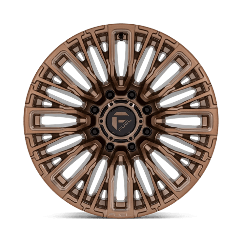 Fuel Offroad D850 REBAR Platinum Bronze Milled 20x10 -18 8x165.1mm 125.1mm - Wheelwiz