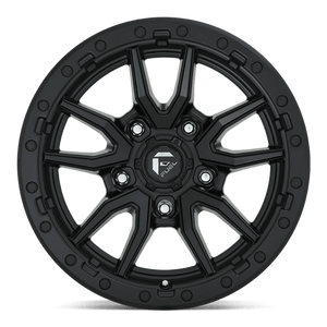 Fuel Offroad D679 REBEL Matte Black 17x9 -12 5x127mm 71.5mm - Wheelwiz