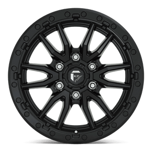 Fuel Offroad D679 REBEL Matte Black 17x9 -12 6x139.7mm 106.1mm - Wheelwiz