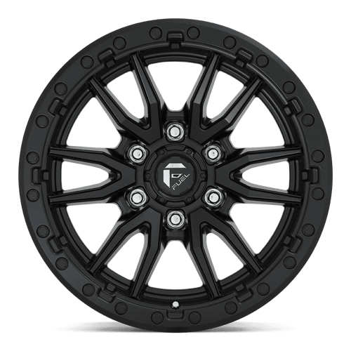 Fuel Offroad D679 REBEL Matte Black 18x9 -12 6x135mm 87.1mm