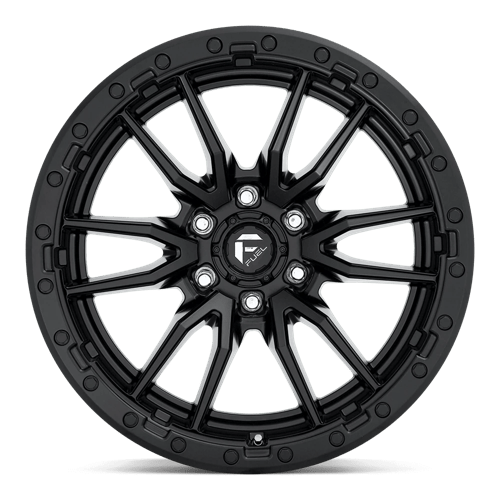 Fuel Offroad D679 REBEL Matte Black 20x10 -18 6x135mm 87.1mm - Wheelwiz