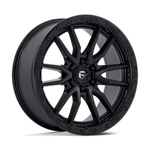 Fuel Offroad D679 REBEL Matte Black 22x10 -13 6x135mm 87.1mm - Wheelwiz