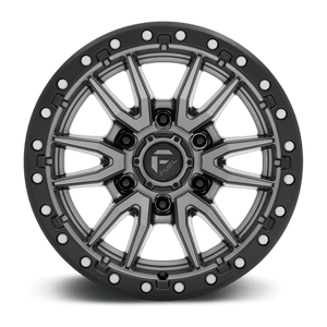 Fuel Offroad D680 REBEL Matte Gunmetal Black Bead Ring 18x9 +20 5x150mm 110.1mm