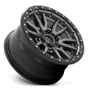 Fuel Offroad D680 REBEL Matte Gunmetal Black Bead Ring 18x9 +20 6x139.7mm 106.1mm - Wheelwiz