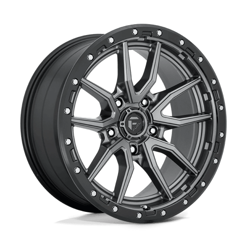 Fuel Offroad D680 REBEL Matte Gunmetal Black Bead Ring 20x9 +1 5x127mm 71.5mm - Wheelwiz