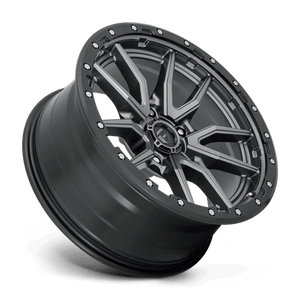 Fuel Offroad D680 REBEL Matte Gunmetal Black Bead Ring 20x9 +1 5x150mm 110.1mm - Wheelwiz