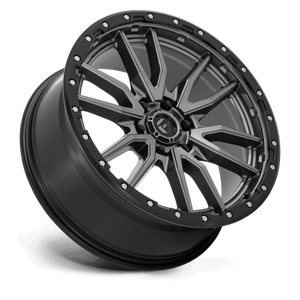 Fuel Offroad D680 REBEL Matte Gunmetal Black Bead Ring 22x9 +20 6x139.7mm 78.1mm - Wheelwiz