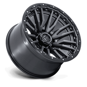 Fuel Offroad D680 REBEL Matte Gunmetal Black Bead Ring 22x12 -44 8x170mm 125.1mm - Wheelwiz