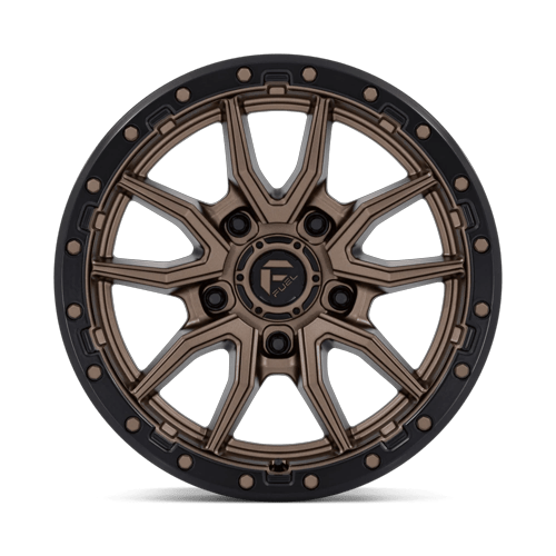 Fuel Offroad D681 REBEL Matte Bronze Black Bead Ring 17x9 +1 5x150mm 110.1mm