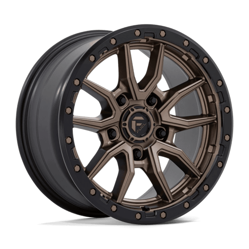 Fuel Offroad D681 REBEL Matte Bronze Black Bead Ring 18x9 +1 5x139.7mm 78.1mm - Wheelwiz