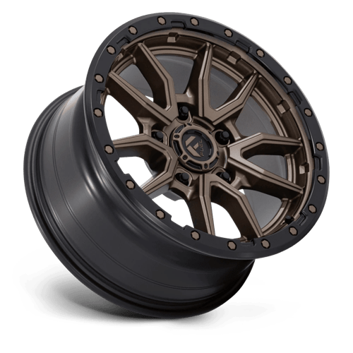 Fuel Offroad D681 REBEL Matte Bronze Black Bead Ring 18x9 +1 5x139.7mm 78.1mm - Wheelwiz