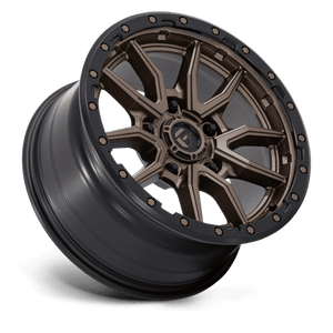 Fuel Offroad D681 REBEL Matte Bronze Black Bead Ring 18x9 +1 5x139.7mm 78.1mm - Wheelwiz