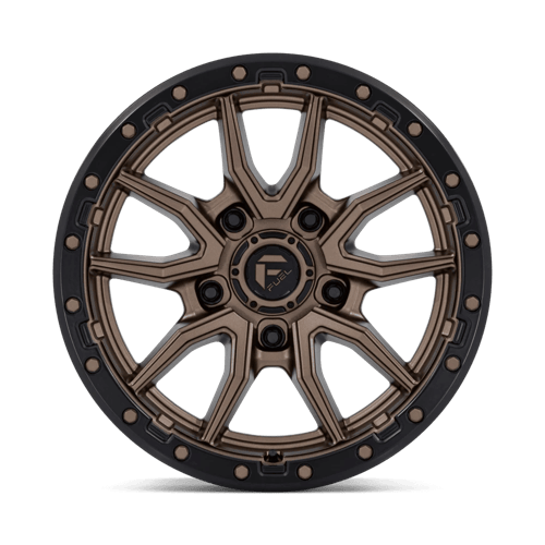 Fuel Offroad D681 REBEL Matte Bronze Black Bead Ring 18x9 +1 5x139.7mm 78.1mm - Wheelwiz