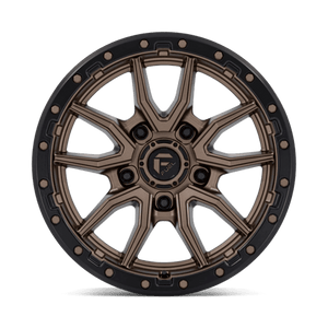 Fuel Offroad D681 REBEL Matte Bronze Black Bead Ring 18x9 +1 5x150mm 110.1mm - Wheelwiz