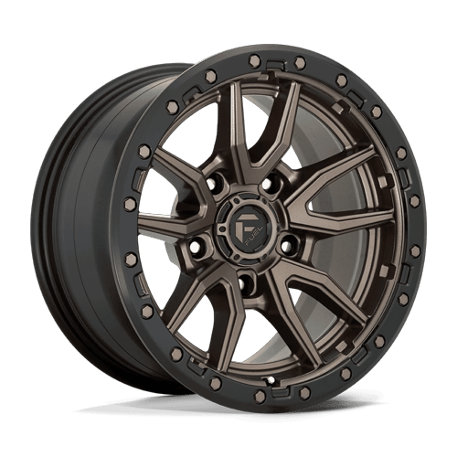 Fuel Offroad D681 REBEL Matte Bronze Black Bead Ring 18x9 -12 5x127mm 71.5mm