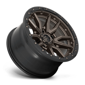 Fuel Offroad D681 REBEL Matte Bronze Black Bead Ring 18x9 -12 5x127mm 71.5mm