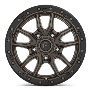 Fuel Offroad D681 REBEL Matte Bronze Black Bead Ring 18x9 -12 5x127mm 71.5mm