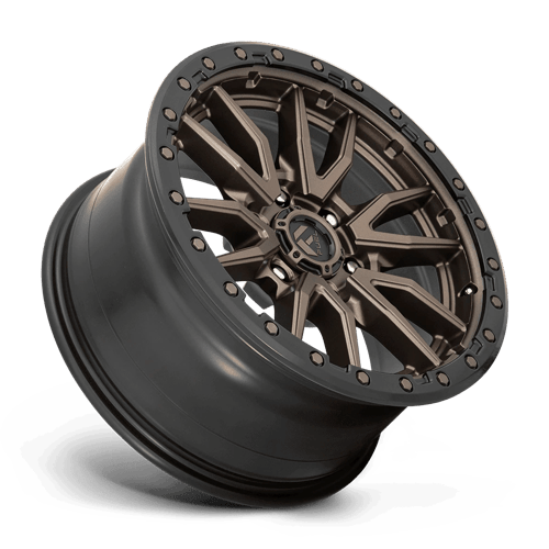 Fuel Offroad D681 REBEL Matte Bronze Black Bead Ring 18x9 +20 6x135mm 87.1mm - Wheelwiz