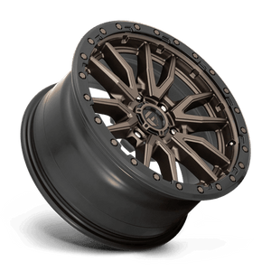 Fuel Offroad D681 REBEL Matte Bronze Black Bead Ring 18x9 +20 6x135mm 87.1mm - Wheelwiz
