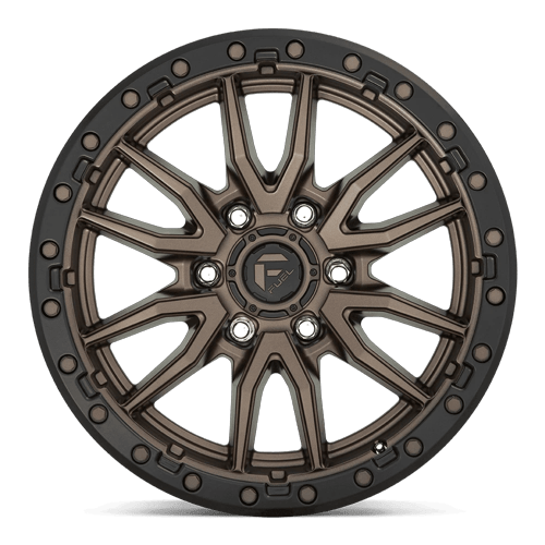 Fuel Offroad D681 REBEL Matte Bronze Black Bead Ring 18x9 +20 6x135mm 87.1mm