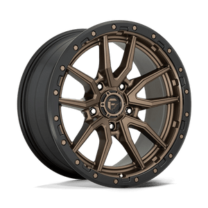 Fuel Offroad D681 REBEL Matte Bronze Black Bead Ring 20x9 +1 5x150mm 110.1mm