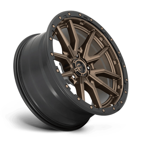 Fuel Offroad D681 REBEL Matte Bronze Black Bead Ring 20x9 +20 5x127mm 71.5mm - Wheelwiz