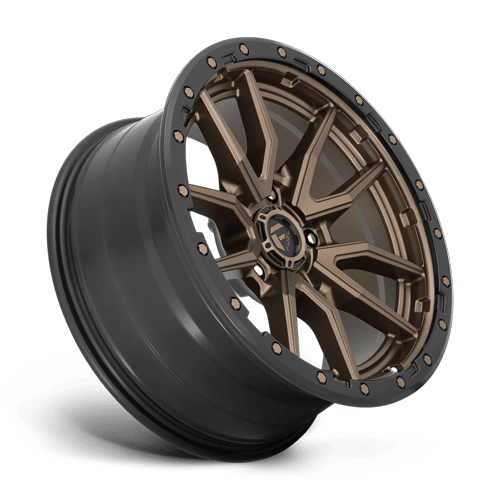 Fuel Offroad D681 REBEL Matte Bronze Black Bead Ring 20x9 +20 5x127mm 71.5mm