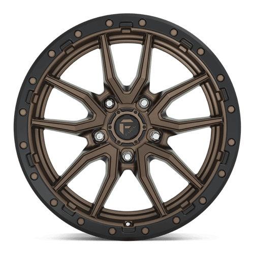 Fuel Offroad D681 REBEL Matte Bronze Black Bead Ring 20x9 +20 5x127mm 71.5mm - Wheelwiz
