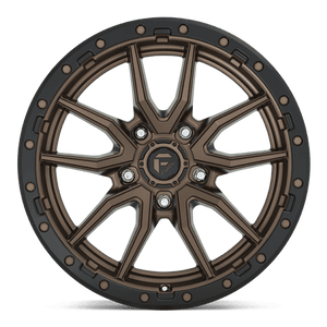 Fuel Offroad D681 REBEL Matte Bronze Black Bead Ring 20x9 +20 5x127mm 71.5mm - Wheelwiz