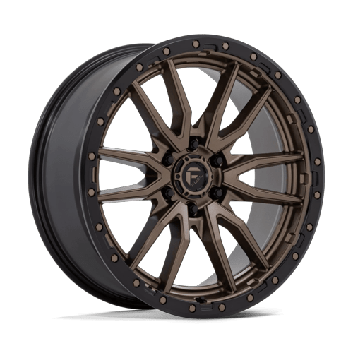 Fuel Offroad D681 REBEL Matte Bronze Black Bead Ring 22x9 +20 6x139.7mm 106.1mm