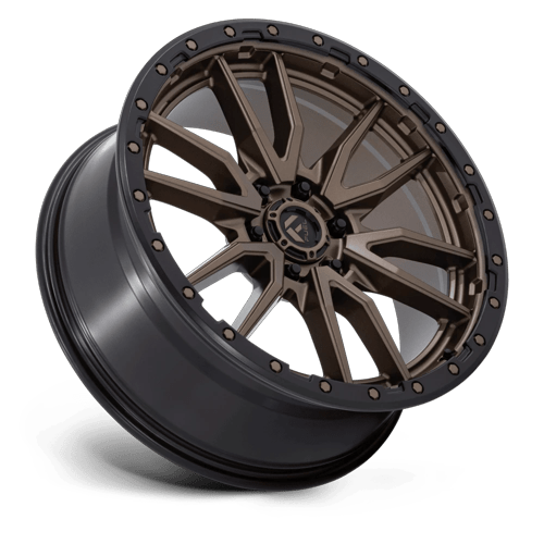 Fuel Offroad D681 REBEL Matte Bronze Black Bead Ring 22x9 +20 6x135mm 87.1mm