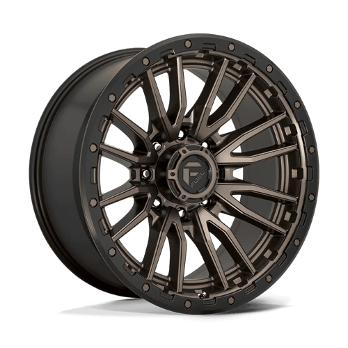 Fuel Offroad D681 REBEL Matte Bronze Black Bead Ring 22x10 -18 8x165.1mm 125.1mm