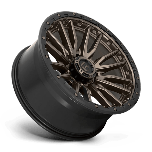 Fuel Offroad D681 REBEL Matte Bronze Black Bead Ring 22x10 -18 8x165.1mm 125.1mm