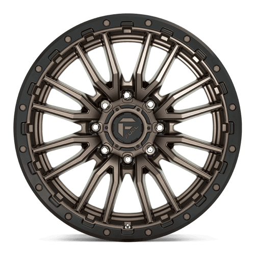 Fuel Offroad D681 REBEL Matte Bronze Black Bead Ring 22x10 -18 8x170mm 125.1mm - Wheelwiz