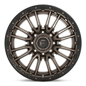 Fuel Offroad D681 REBEL Matte Bronze Black Bead Ring 22x10 -18 8x170mm 125.1mm - Wheelwiz