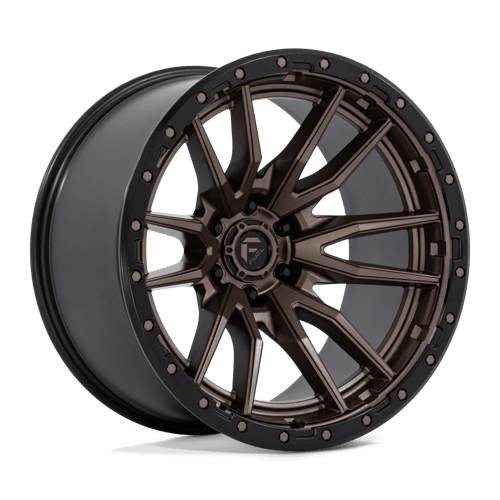 Fuel Offroad D681 REBEL Matte Bronze Black Bead Ring 22x12 -44 6x135mm 87.1mm - Wheelwiz