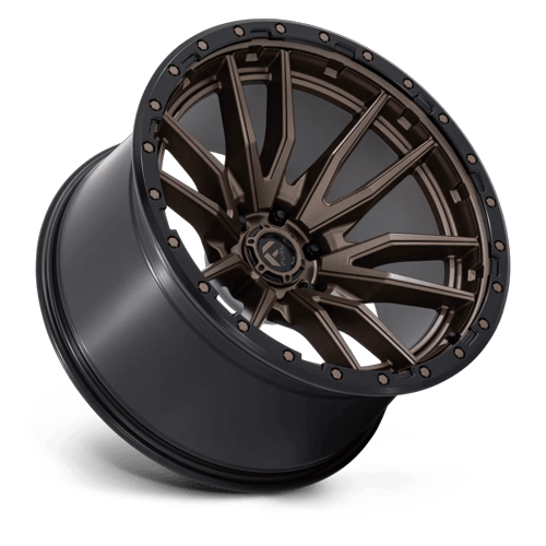 Fuel Offroad D681 REBEL Matte Bronze Black Bead Ring 22x12 -44 6x139.7mm 106.1mm