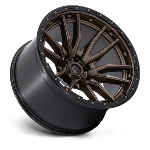 Fuel Offroad D681 REBEL Matte Bronze Black Bead Ring 22x12 -44 6x135mm 87.1mm - Wheelwiz